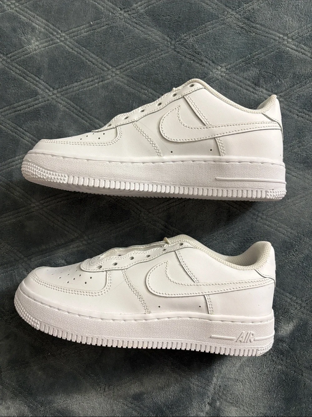 Nike White Low-Top Leather Sneakers